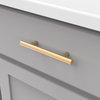 Heritage Designs Contemporary Bar Pull 334 Inch 96mm Center to Center Matte Black Finish, 10PK R078428MBX10B